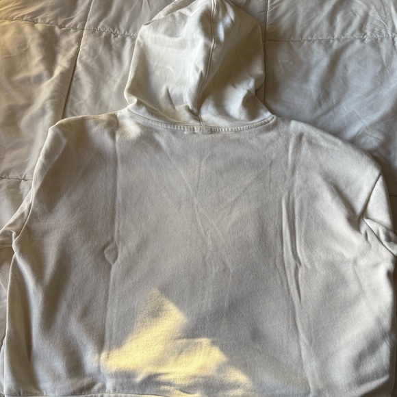 vans cropped white hoodie - Picture 3 of 4